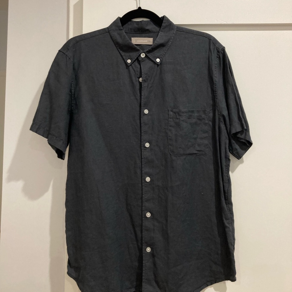 The Linen Short Sleeve Standard Fit Shirt Everlane